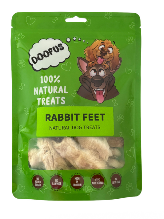 Dried Hairy Rabbits Feet